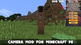 Camera CCTV Mod Minecraft PE स्क्रीनशॉट 2