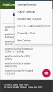 MQTT Control Client imagem de tela 1