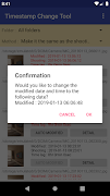 Timestamp Change Tool syot layar 2