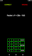 Factoring Practice: Trinomial capture d'écran 3