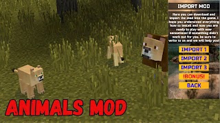 Animals Mod For MCPE স্ক্রিনশট 3
