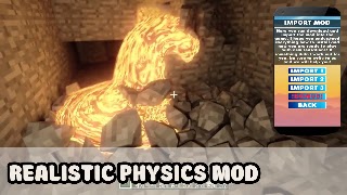 برنامه‌نما Realistic Physics Mod For MCPE عکس از صفحه