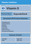 برنامه‌نما Vitamins Guidelines عکس از صفحه