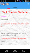 برنامه‌نما Class 9 Maths Solutions عکس از صفحه