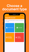 برنامه‌نما Simple File Converter عکس از صفحه