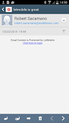 LetMobile Secure Mobile Email पोस्टर