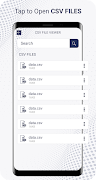CSV File Viewer - CSV Reader ảnh chụp màn hình 7