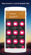 برنامه‌نما EX File Explorer عکس از صفحه