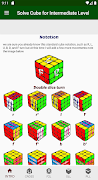 برنامه‌نما Solve Cube for Intermediate عکس از صفحه