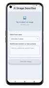 Image Explainer AI स्क्रीनशॉट 1