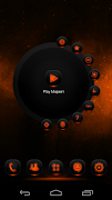 5 Schermata MagicOrange NextLauncher Theme