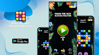 Poster Make The Way: Blocks Master