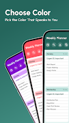 Weekly Planner ảnh chụp màn hình 2