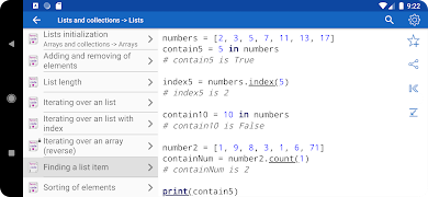 Python Recipes اسکرین شاٹ 5
