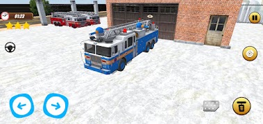 Fire Truck Simulator تصوير الشاشة 3