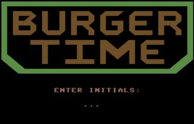 C64 Burger Time screenshot 2