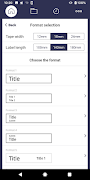 LABEL DESIGN MAKER تصوير الشاشة 3