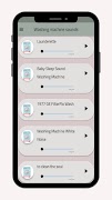 washing machine sounds - relaxing sounds screenshot 3