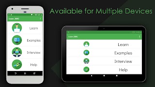 Learn Jdbc : Java, Jdbc, Odbc स्क्रीनशॉट 7