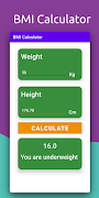 BMI Calculator 截图 1