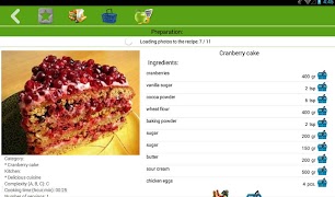 برنامه‌نما Cake recipes عکس از صفحه