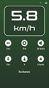برنامه‌نما GPS Speedometer عکس از صفحه