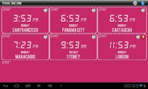 Visual Time Zone - Free স্ক্রিনশট 7