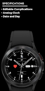 Lenonight - watch face screenshot 3
