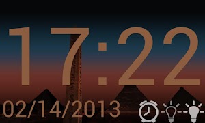 برنامه‌نما Giant clock عکس از صفحه