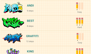 How to Draw Graffitis screenshot 1