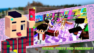 School Party mod Minecraft screenshot 7