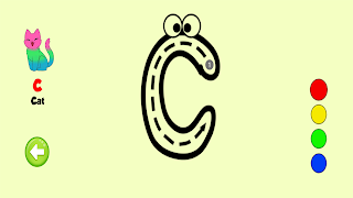 برنامه‌نما Write Alphabets and Numbers عکس از صفحه