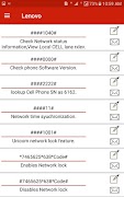 برنامه‌نما All Mobiles Secrets Codes عکس از صفحه