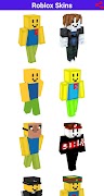 Roblox skins for minecraft-poster