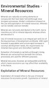 ENVIRONMENTAL STUDIES NOTES capture d'écran 6