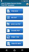 CV Maker Resume PDF Editor اسکرین شاٹ 3
