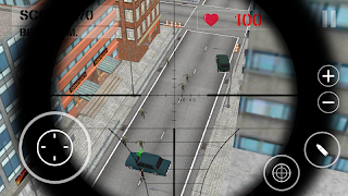 Zombie Sniper تصوير الشاشة 1