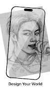 برنامه‌نما AR VR Drawing BTS عکس از صفحه