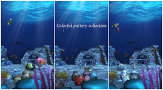 Live Wallpaper - 3D Ocean : World Under The Sea اسکرین شاٹ 7