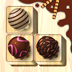 Matching chocolate ball icon