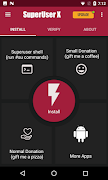 Superuser X Free [Root] imagem de tela 1