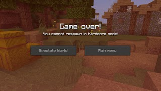 Hardcore Mod For Minecraft syot layar 1