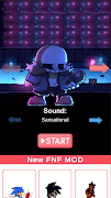 FNF SANS Mod Test 海報