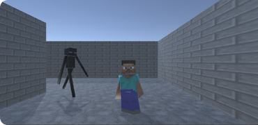 Craft Run  Escape Monster Poster