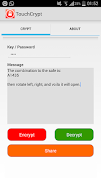 TouchCrypt پوسٹر