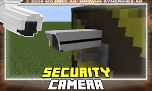 Security Camera Mod for MCPE Poster