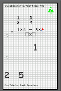 Basic Fractions - Maths ảnh chụp màn hình 5