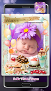 bingkai gambar bayi syot layar 4