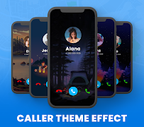 Call Screen Theme : Color Call-poster