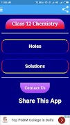 Class 12 Chemistry Notes And Solutions постер